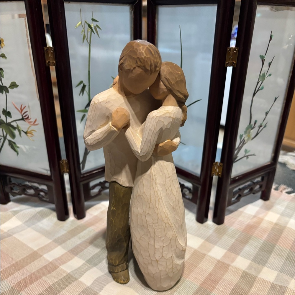 Promise sculpted figure Susan Lordi Willow Tree Romantic Couple Figurine Wedding